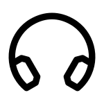 Headphones SVG Icon
